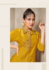 Aneri Vol 1 By Mayur Heavy Vertican Silk With Heavy Embroidery Co Ord Set Exporters In India
